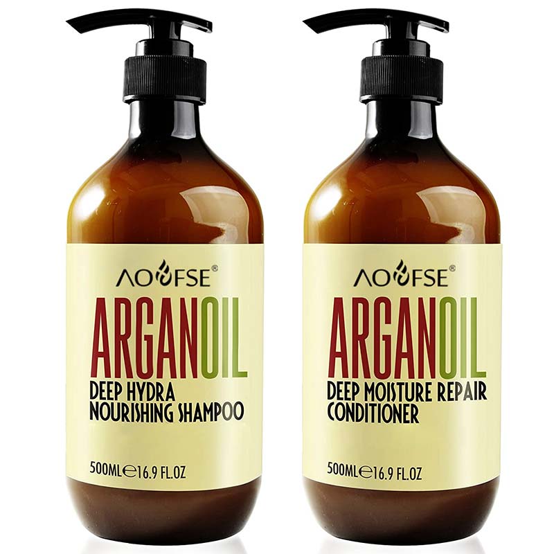 shampoo and conditioner argan oil